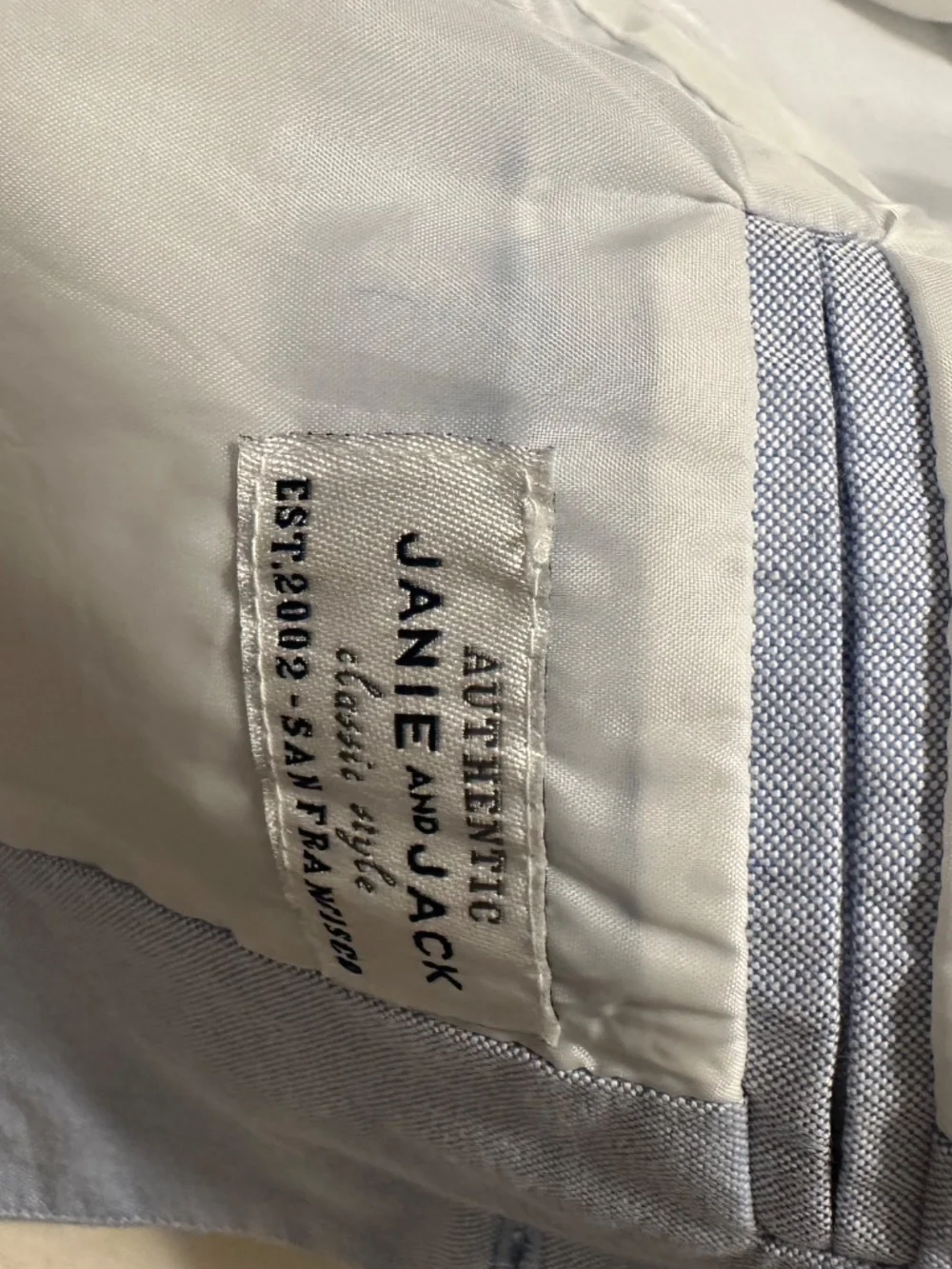 Jamie & Jack boys light blue suit and dress shirt